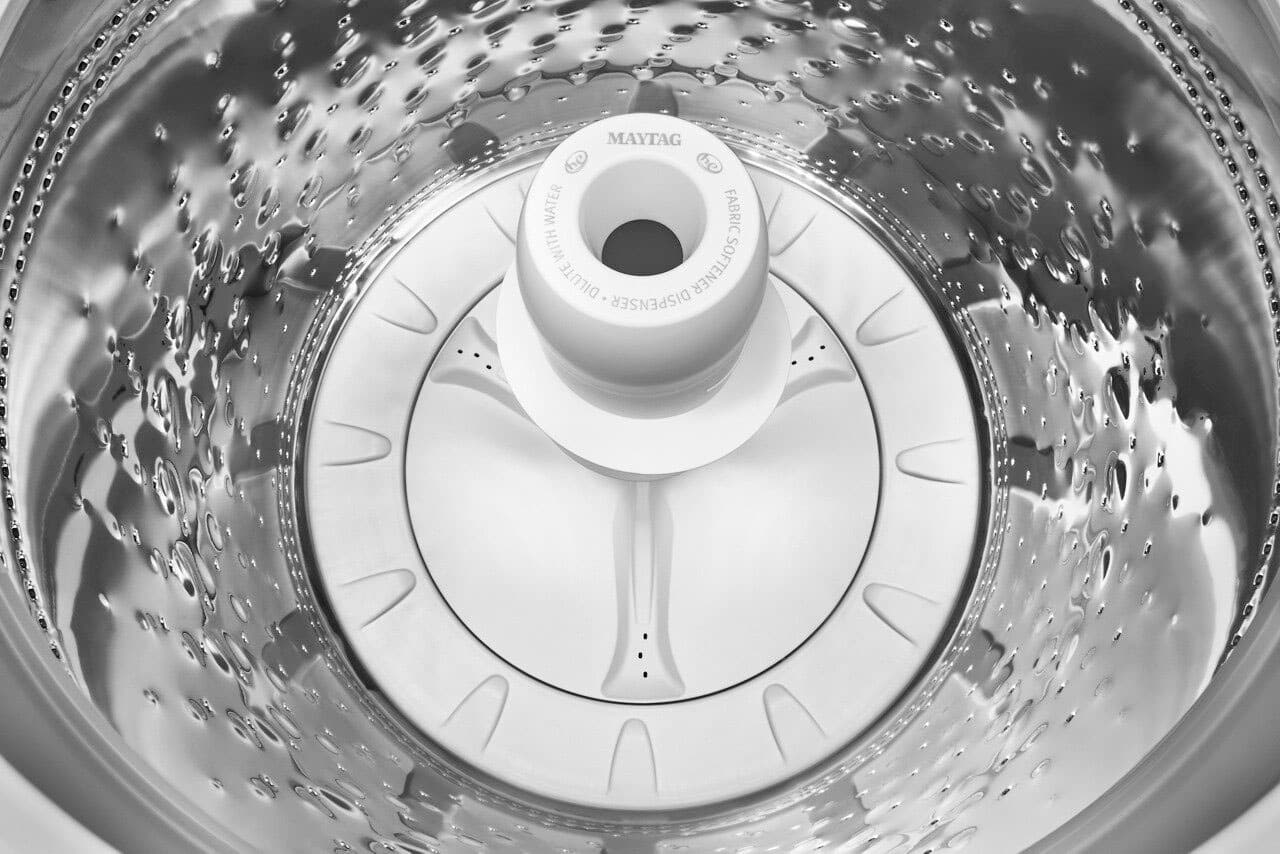 Alt View 18. Maytag - 4.5 Cu. Ft. High Efficiency Top Load Washer with Deep Fill - White.