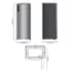 Left. LG - 5.79 Cu. Ft. Top-Freezer Refrigerator with Semi Auto Defrost - Platinum Silver.