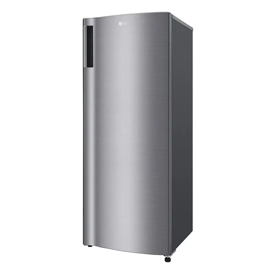 Alt View 11. LG - 5.79 Cu. Ft. Top-Freezer Refrigerator with Semi Auto Defrost - Platinum Silver.
