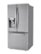 Left Zoom. LG - 24.5 Cu. Ft. French Door Smart Refrigerator with Slim SpacePlus Ice - Stainless Steel.