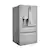Angle. LG - 29.5 Cu. Ft. 4-Door French Door Smart Refrigerator with Craft Ice - Stainless Steel.