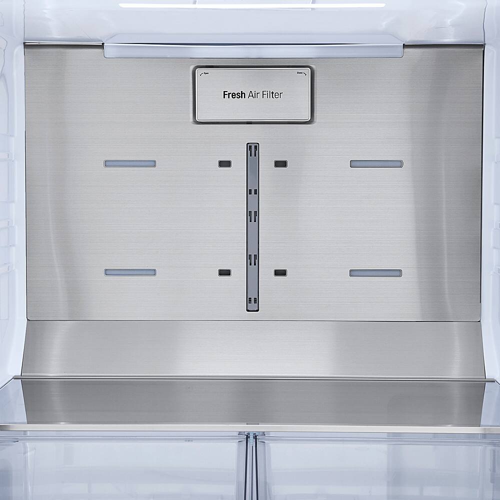 Alt View 32. LG - 29.5 Cu. Ft. 4-Door French Door Smart Refrigerator with Craft Ice - Stainless Steel.