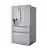 Left. LG - 29.5 Cu. Ft. 4-Door French Door Smart Refrigerator with Craft Ice - Stainless Steel.