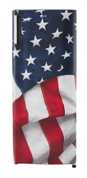 LG - 6.9 Cu. Ft. Top-Freezer Refrigerator with Semi Auto Defrost - American Flag - Front_Zoom