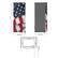 Left. LG - 6.9 Cu. Ft. Top-Freezer Refrigerator with Semi Auto Defrost - American Flag.