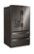 Angle. LG - 28.6 Cu. Ft. 4-Door French Door Smart Refrigerator with Water Dispenser - Black Stainless Steel.