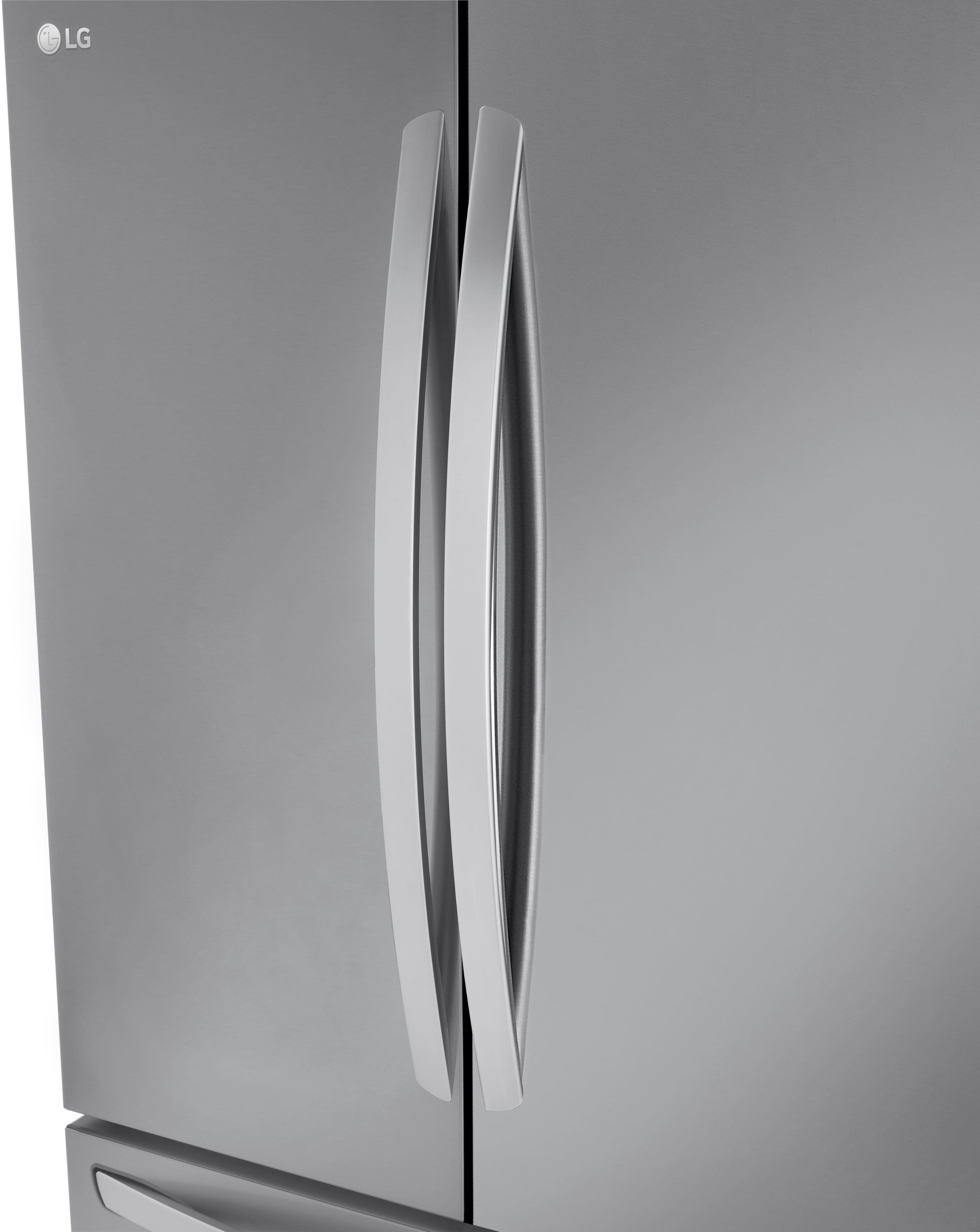 Alt View 17. LG - Counter-Depth MAX 26.5 Cu. Ft. French Door Smart Refrigerator with Internal Water - Stainless Steel.