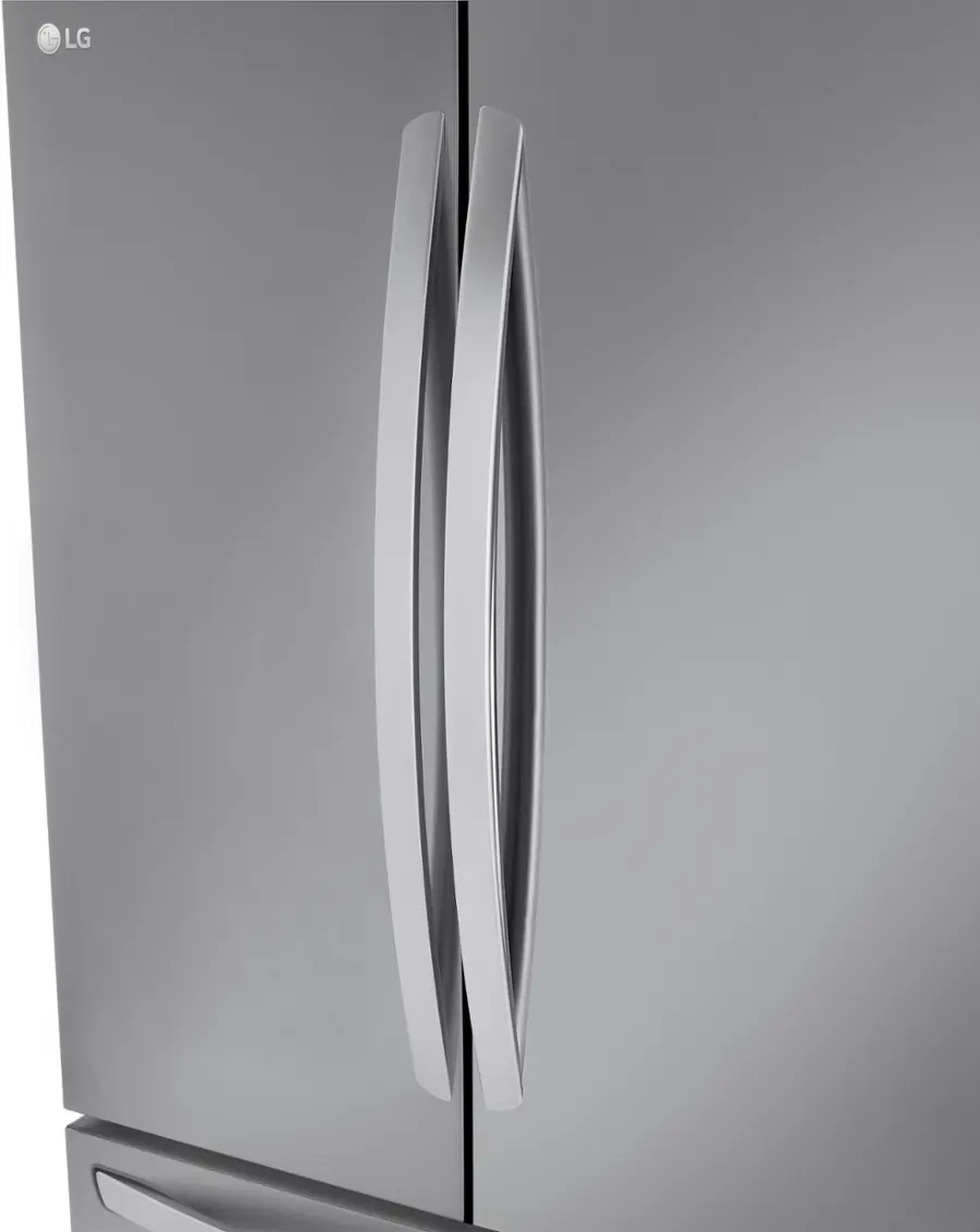 Alt View 17. LG - Counter-Depth MAX 26.5 Cu. Ft. French Door Smart Refrigerator with Internal Water - Stainless Steel.