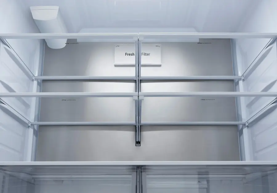 Alt View 11. LG - Counter-Depth MAX 26.5 Cu. Ft. French Door Smart Refrigerator with Internal Water - Stainless Steel.
