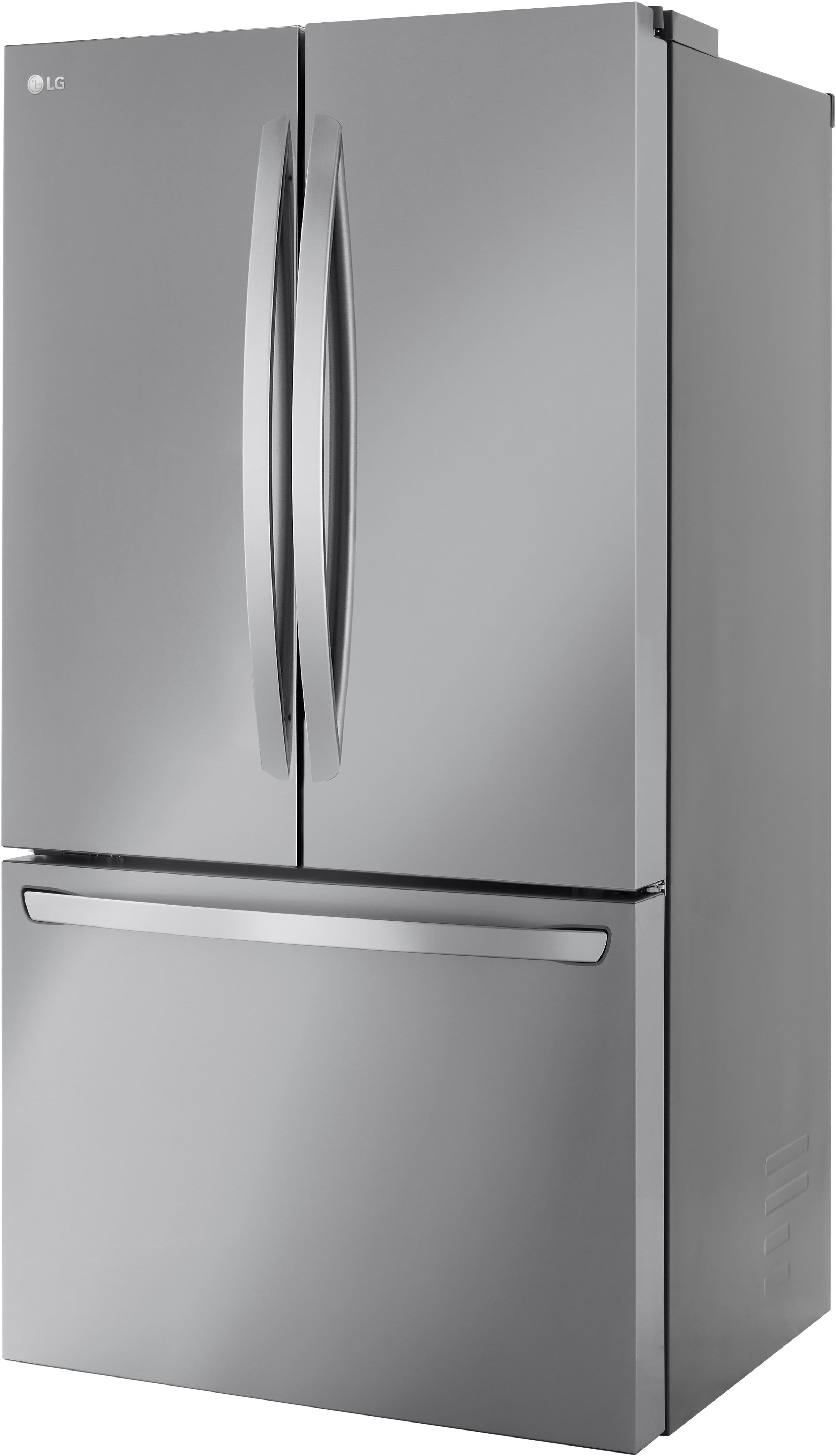 Alt View 15. LG - Counter-Depth MAX 26.5 Cu. Ft. French Door Smart Refrigerator with Internal Water - Stainless Steel.