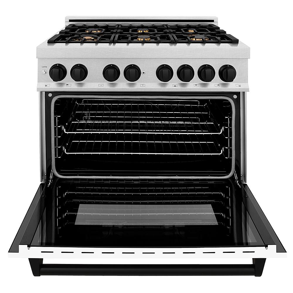 ZLINE 36" 4.6 cu. ft. Dual Fuel Range with Gas Stove and Electric Oven