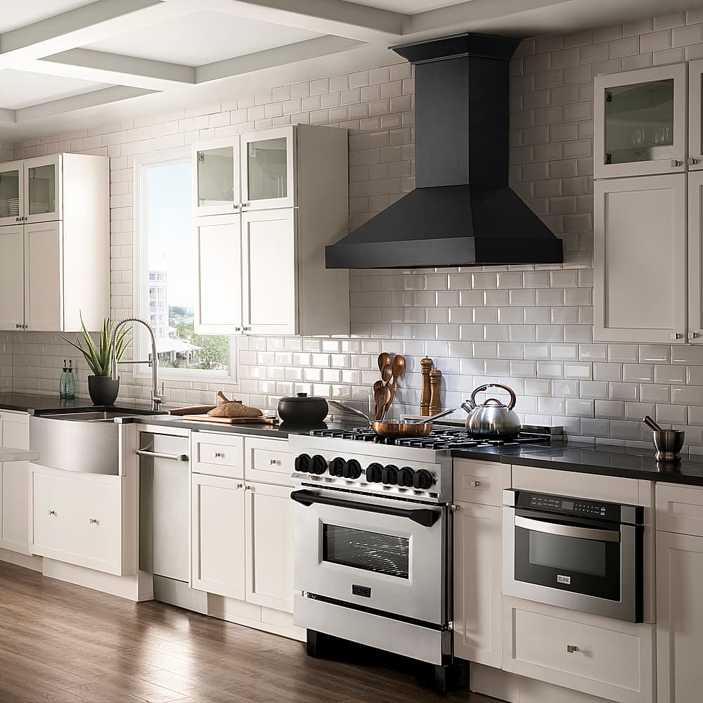 ZLINE Dual Fuel Range with Gas Stove and Electric Oven Stainless Steel