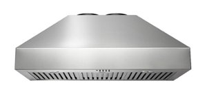 Thor Kitchen - 36 Inch Professional Wall Mount Pyramid Range Hood - Stainless steel - Front_Zoom