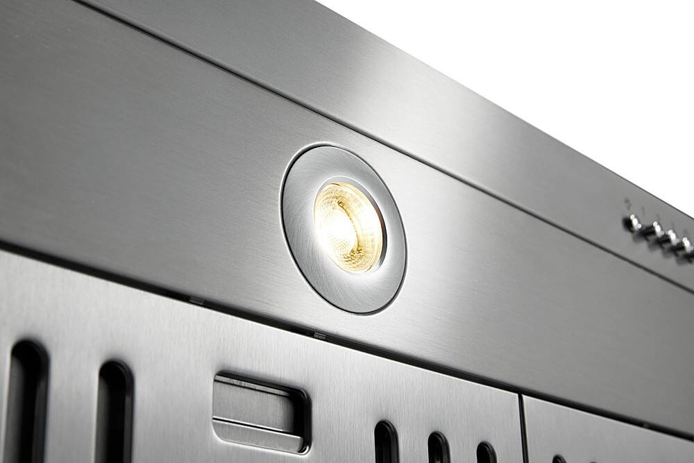 Alt View 13. Thor Kitchen - 48 Inch Professional Wall Mount Pyramid Range Hood - Stainless Steel.