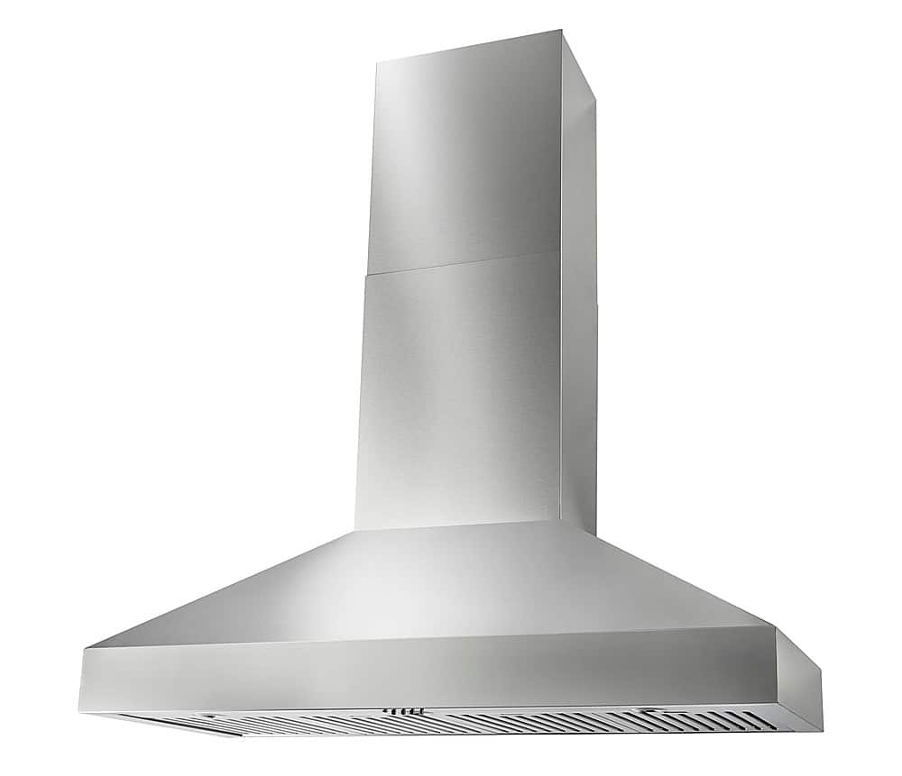 Alt View 14. Thor Kitchen - 48 Inch Professional Wall Mount Pyramid Range Hood - Stainless Steel.