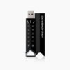 iStorage - datAshur PRO² 64GB USB 3.2 Gen 2 Secure Flash Drive with Hardware Encryption - Black