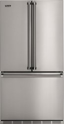 Viking - French Door  Refrigerator - Stainless steel - Front_Zoom