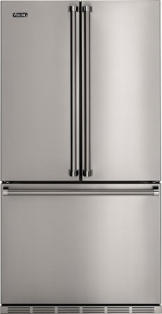 Viking - French Door  Refrigerator - Stainless Steel