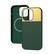 Alt View 13. Atom Studios - Split Wood Fibre Phone Case with Magsafe for Apple iPhone 14 Pro - Atom Green.