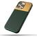 Angle. Atom Studios - Split Wood Fibre Phone Case with Magsafe for Apple iPhone 14 Pro Max - Atom Green.