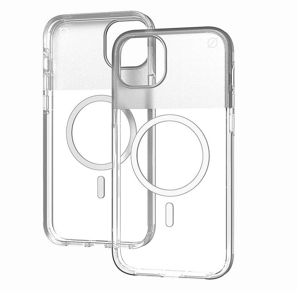 Atom Studios Split Clear Phone Case with Magsafe for Apple iPhone 14