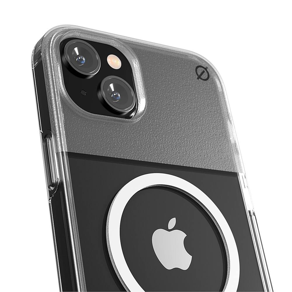Best Buy Atom Studios Split Clear Phone Case with Magsafe for Apple iPhone 14 Plus Clear