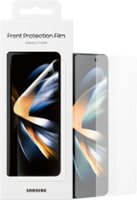 Samsung - Front Protective Film for Galaxy Z Fold4 - Clear - Front_Zoom
