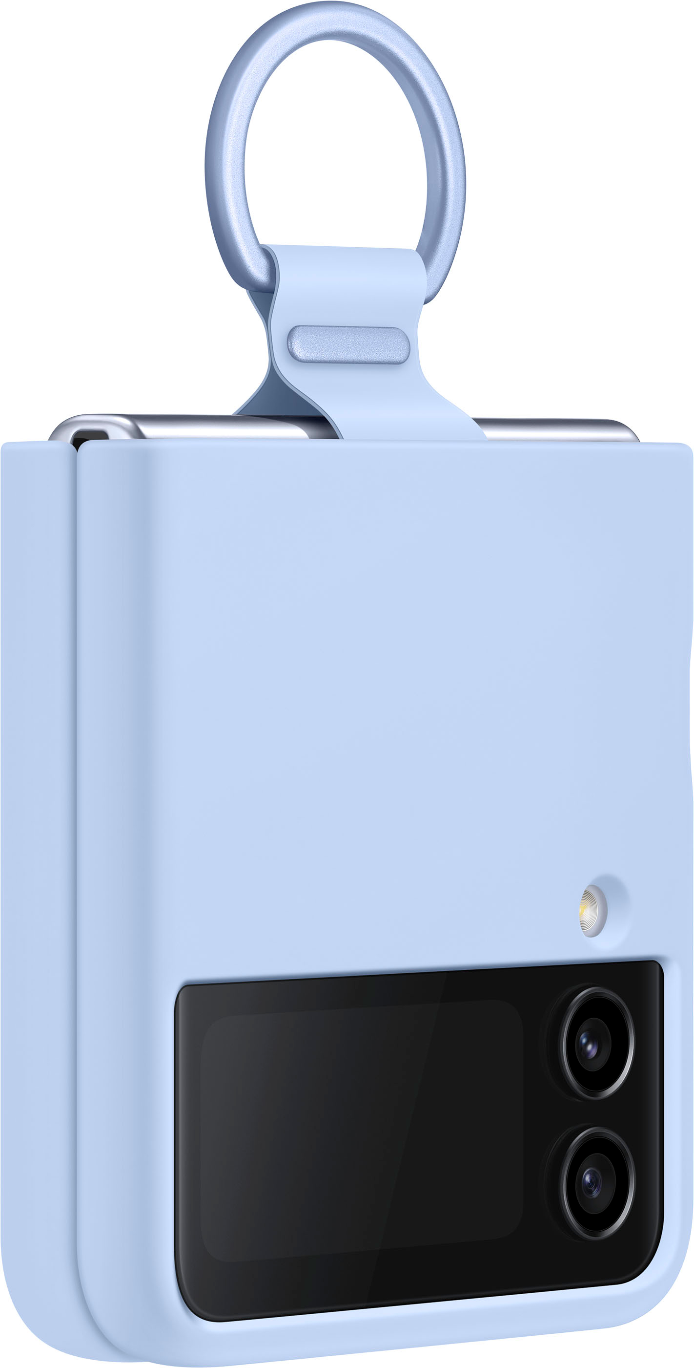 Samsung Silicone Cover with Strap for Galaxy Z Flip4 White EF-GF721TWEGUS -  Best Buy