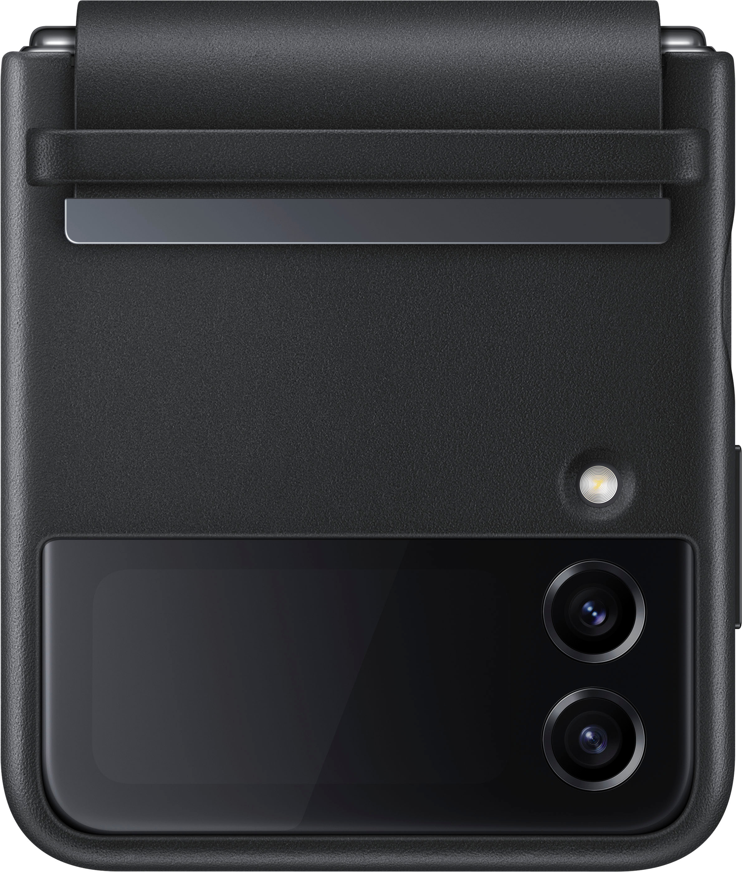 Samsung Leather Cover for Galaxy Z Flip4 Black EF-VF721LBEGUS
