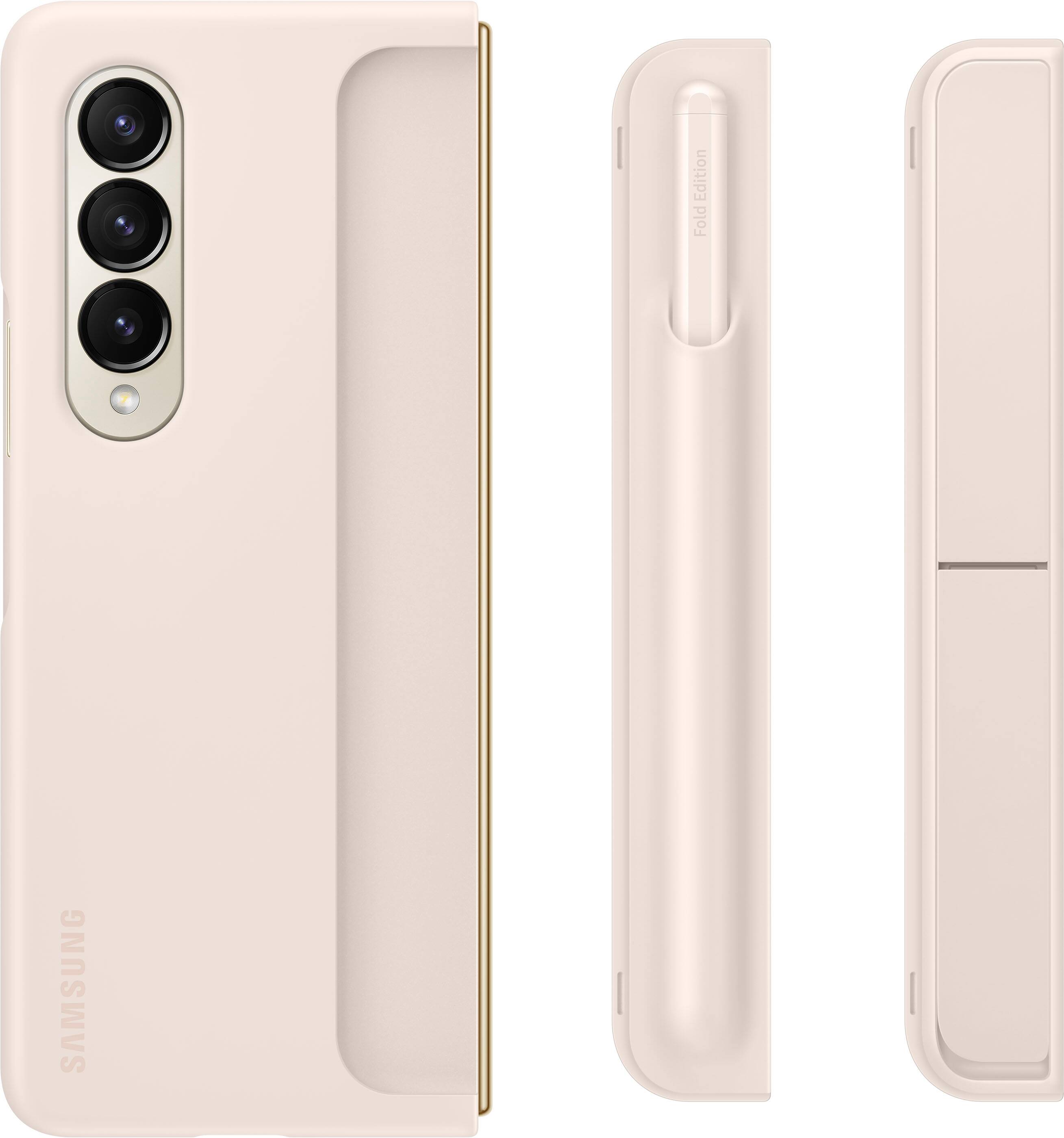 Alt View 11. Samsung - Standing Cover with S Pen for Galaxy Z Fold4 - Sand.