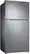 Angle. Samsung - OBX 21.1 Cu. Ft. Top-Freezer Refrigerator with FlexZone and Ice Maker - Stainless Steel.
