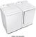 Alt View 16. Samsung - OBX 7.2 Cu. Ft. Gas Dryer with Sensor Dry and 8 Drying Cycles - White.