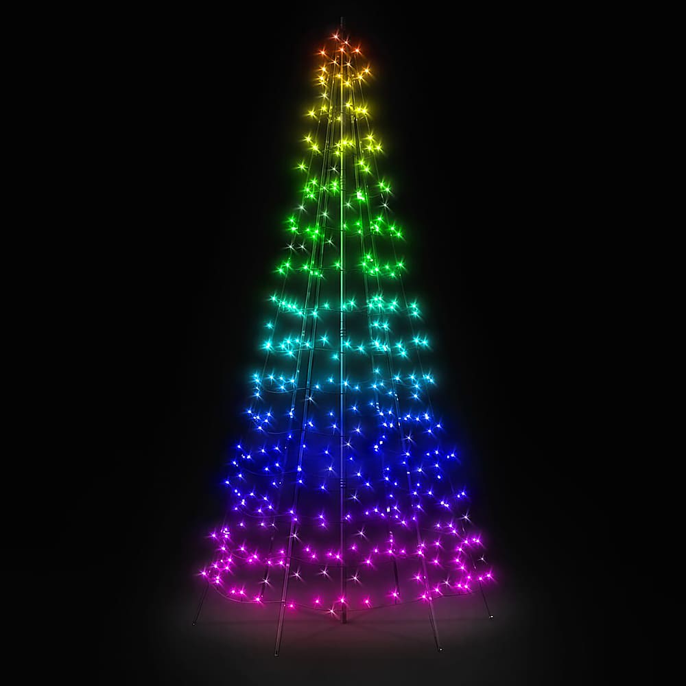 Best Buy: Twinkly 300RGB+W LED 6.5' Light Tree Multi TWP300SPP-BUS