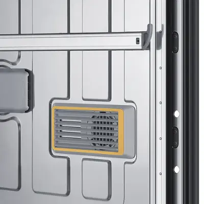 Samsung - Bespoke AutoRelease Smart Built-In Dishwasher with StormWash+, 42dBA - White Glass