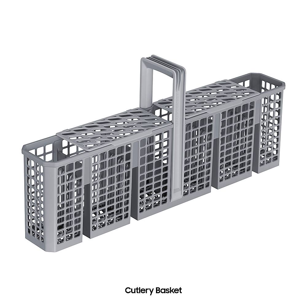 Alt View 18. Samsung - Bespoke AutoRelease Dry Smart Built-In Stainless Steel Tub Dishwasher with 3rd Rack, StormWash+, 42 dBA - White glass.