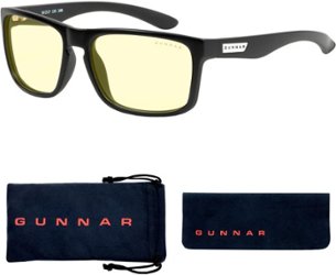 GUNNAR - Blue Light Reading Glasses - Intercept +1.0 - Onyx - Front_Zoom