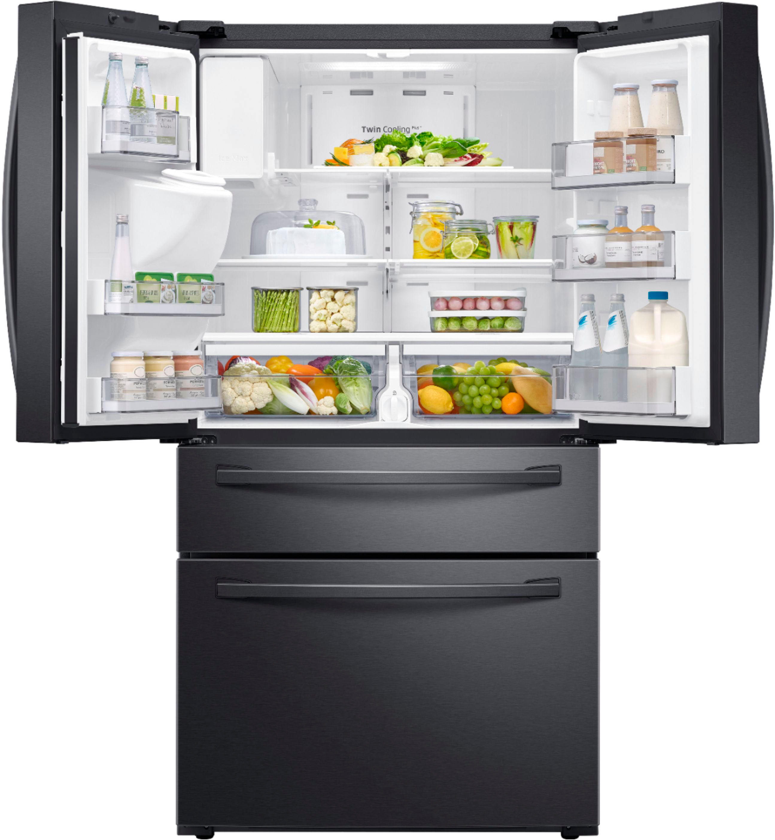 Best Buy: Samsung OBX 22.6 cu. ft. 4-Door French Door Counter Depth ...