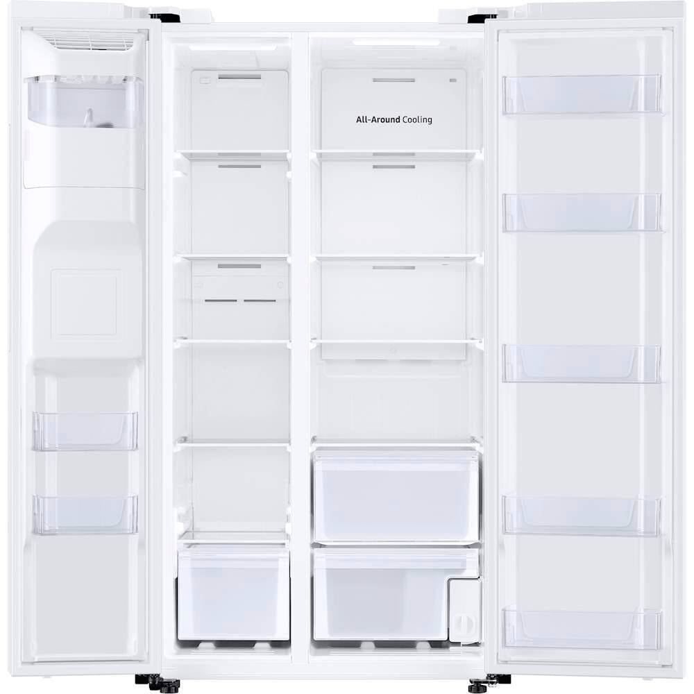 Best Buy Samsung OBX 27.4 Cu. Ft. SidebySide Refrigerator White OBX