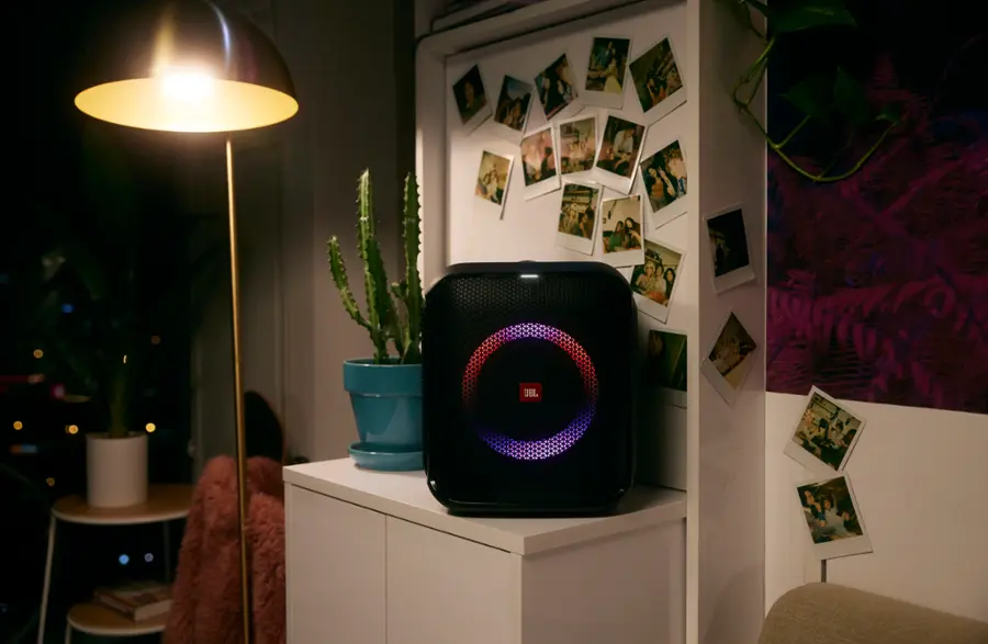 Alt View 17. JBL - Partybox Encore Essential Portable Wireless Party Speaker - Black.