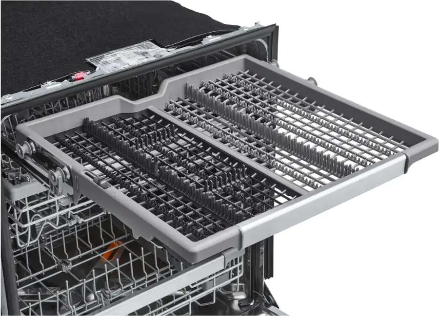 Alt View 20. LG - 24" Top Control Smart Built-In Stainless Steel Tub Dishwasher with 3rd Rack, QuadWash Pro and 42dba - PrintProof Stainless steel.