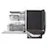 Alt View 25. LG - 24" Top Control Smart Built-In Stainless Steel Tub Dishwasher with 3rd Rack, QuadWash Pro and 42dba - PrintProof Stainless steel.