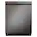 Front. LG - 24" Top Control Smart Built-In Stainless Steel Tub Dishwasher with 3rd Rack, QuadWash Pro and 42dba - PrintProof Black Stainless steel.