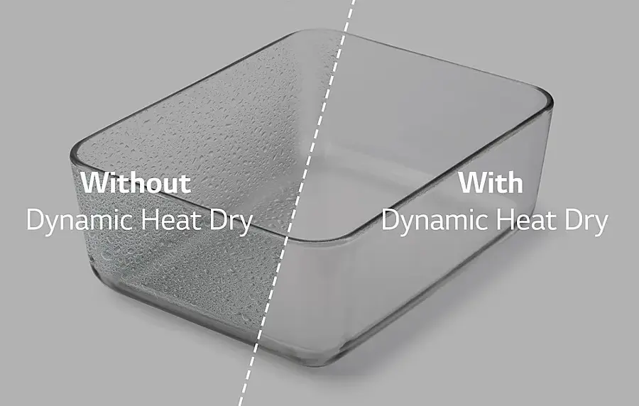 Without Dynamic Heat Dry With Dynamic Heat Dry