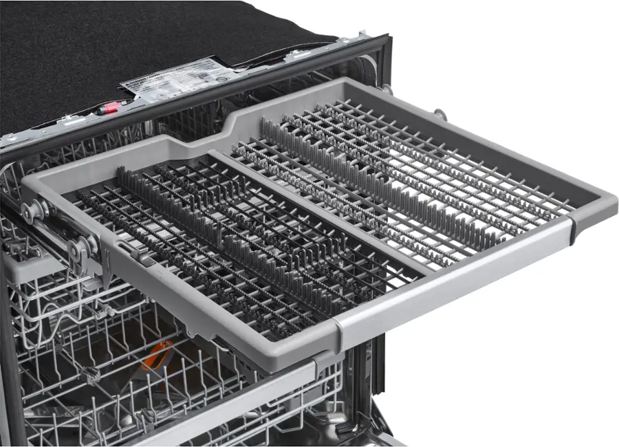 Alt View 19. LG - 24" Top Control Smart Built-In Stainless Steel Tub Dishwasher with 3rd Rack, QuadWash Pro and 42dba - PrintProof Black Stainless.