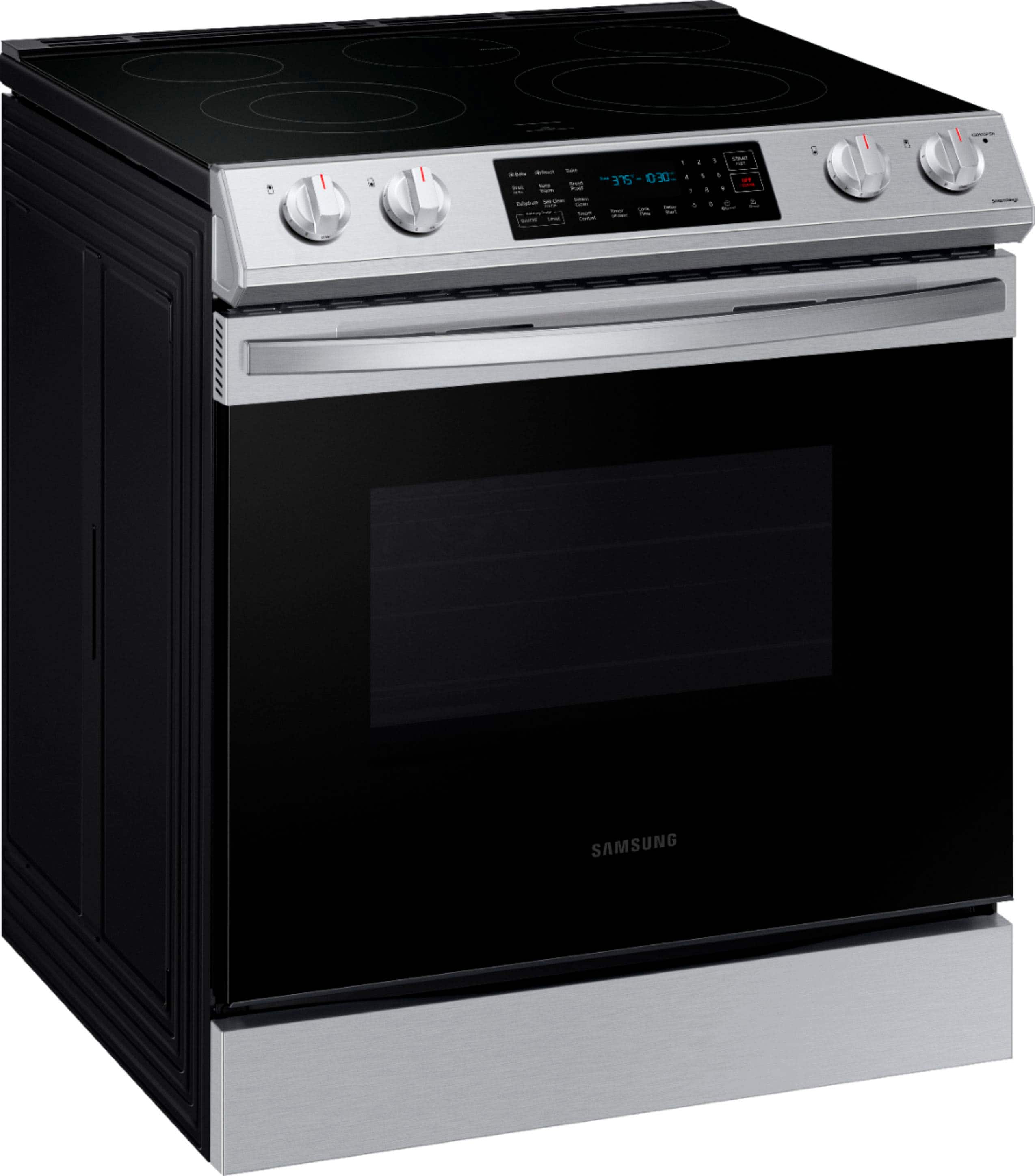 Best Buy Samsung OBX 6.3 cu. ft. Front Control Slidein Electric Range