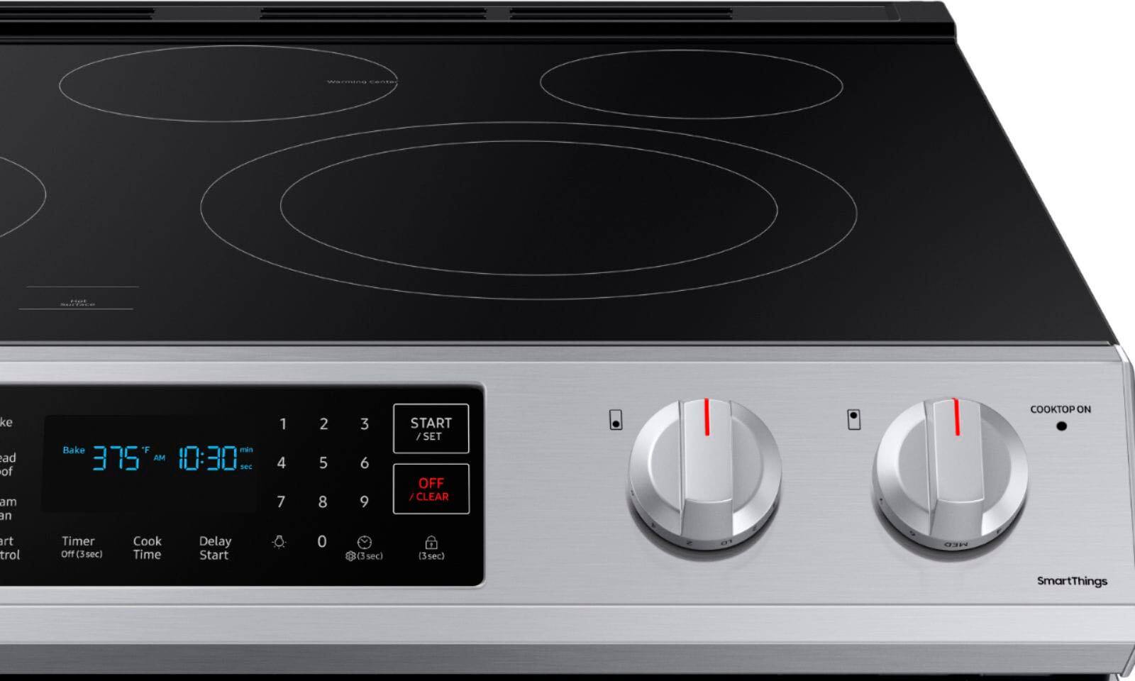 Best Buy Samsung OBX 6.3 cu. ft. Front Control Slidein Electric Range