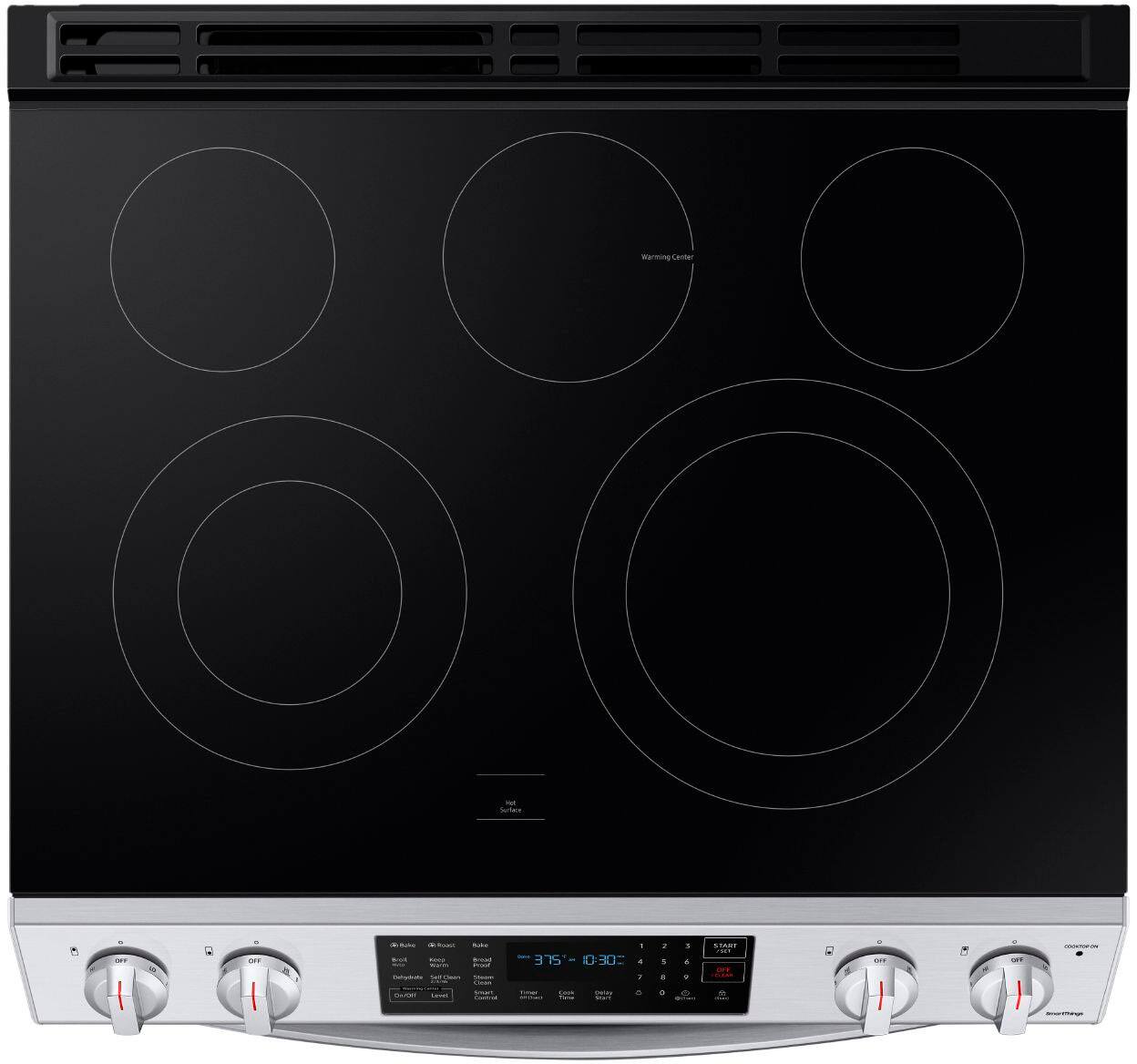 Best Buy Samsung OBX 6.3 cu. ft. Front Control Slidein Electric Range
