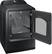 Alt View 14. Samsung - OBX 7.4 cu. ft. Smart Electric Dryer with Steam Sanitize+ - Brushed Black.