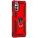 Angle Zoom. SaharaCase - Military Kickstand Series Case for Motorola Moto G Stylus 5G (2022) - Red.