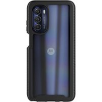 SaharaCase - GRIP Series Case for Motorola Moto G Stylus 5G (2022) - Black - Front_Zoom